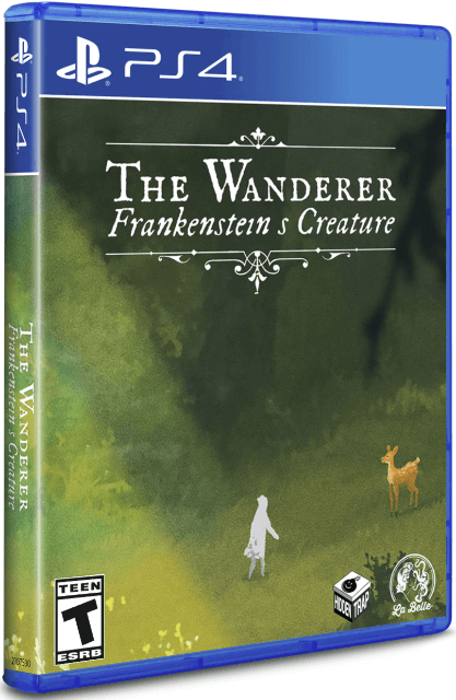 The Wanderer: Frankenstein’s Creature box art for Playstation 4